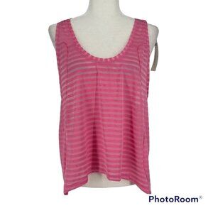 Zyia Pink Nimbus Split‎ Back Tank NWT XXL Exercise Athletics
